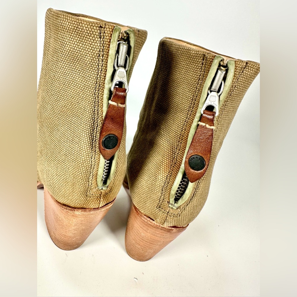 Rag & Bone Newbury Olive Ankle Boots Size: 37.5 US 7.5 - Picture 5 of 13